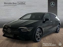 Negro Usado 2024 Mercedes CLA200 AMG line Familiar | 38.500 € (Precio justo)