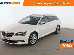 Blanco Usado 2016 Skoda Superb LAURIN & KLEMENT Familiar | 20.699 € (Precio justo)