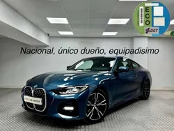 Azul Usado 2021 BMW 420 M Sport Coupe | 45.000 € (Un poco caro)