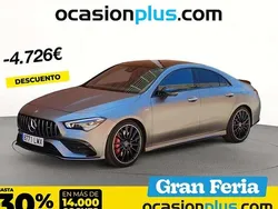 Gris Usado 2021 Mercedes CLA35 AMG AMG Coupe | 47.264 € (Precio justo)