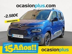 Azul Usado 2023 Citroën e-Berlingo Shine Monovolumen | 20.990 € (Precio justo)
