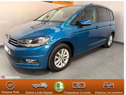 Azul Usado 2016 VW Touran Advance Monovolumen | 19.990 € (Precio justo)