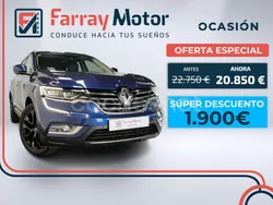 Azul Usado 2018 Renault Koleos Zen SUV | 20.850 € (Precio justo)