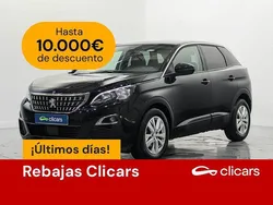 Negro Usado 2017 Peugeot 3008 Active SUV | 13.490 € (Precio justo)