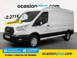 Blanco Usado 2021 Ford Transit Trend Berlina | 24.990 € (Un poco caro)