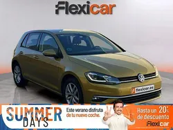 Amarillo Usado 2017 VW Golf VII Advance Berlina | 14.490 € (Precio justo)