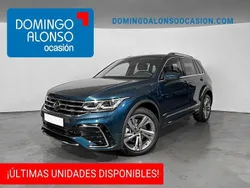 Azul Usado 2024 VW Tiguan R-line SUV | 36.690 € (Precio justo)