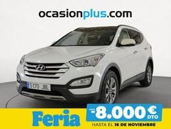 Blanco Usado 2014 Hyundai Santa Fe SUV | 18.150 € (Precio justo)