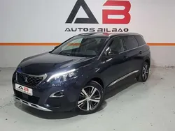 Azul Usado 2017 Peugeot 5008 GT-line Monovolumen | 17.900 € (Un poco caro)