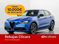 Azul Usado 2024 Alfa Romeo Stelvio Sprint SUV | 33.990 € (Super precio)
