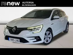 Blanco Usado 2021 Renault Mégane GrandTour Zen Familiar | 12.900 € (Precio justo)