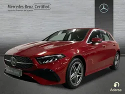 Rojo Usado 2024 Mercedes A250 AMG line Berlina | 37.900 € (Precio justo)