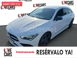 Blanco Usado 2021 Mercedes CLA200 Shooting Brake Familiar | 30.500 € (Un poco caro)
