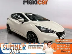 Blanco Usado 2021 Nissan Micra Acenta Utilitario | 13.890 € (Precio justo)