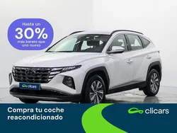 Blanco Usado 2021 Hyundai Tucson SUV | 25.490 € (Precio justo)