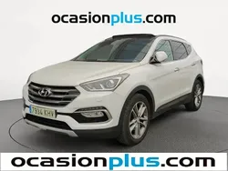 Blanco Usado 2018 Hyundai Santa Fe Style SUV | 20.355 € (Buen precio)