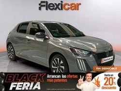 Gris Usado 2024 Peugeot 208 Active Utilitario | 14.990 € (Precio justo)