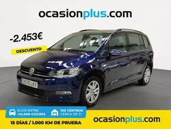 Azul Usado 2020 VW Touran Business Monovolumen | 25.990 € (Precio justo)