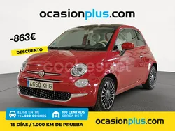 Rojo Usado 2018 Fiat 500 Lounge Berlina | 9499 € (Precio justo)