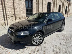 Negro Usado 2009 Audi A3 Sportback Ambiente Berlina | 8990 € (Precio justo)