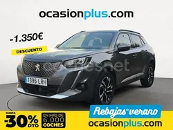 Gris / plata Usado 2021 Peugeot 2008 Allure SUV | 14.850 € (Precio justo)
