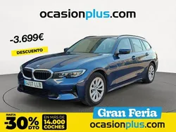 Azul Usado 2020 BMW 320 Familiar | 26.390 € (Precio justo)