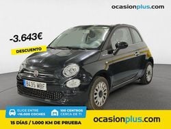 Negro Usado 2022 Fiat 500 Dolcevita Descapotable | 10.990 € (Precio justo)