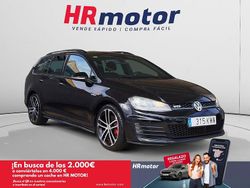 Negro Usado 2016 VW Golf VII GTD Familiar | 17.540 € (Buen precio)