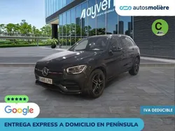 Gris Usado 2021 Mercedes GLC200 SUV | 35.700 € (Precio justo)