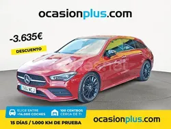 Rojo Usado 2022 Mercedes CLA200 Shooting Brake Familiar | 39.990 € (Caro)