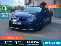 Azul Usado 2015 VW Golf VII R Berlina | 21.990 € (Precio justo)