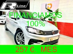 Gris / plata Usado 2016 VW Touran Sportline Monovolumen | 17.900 € (Precio justo)