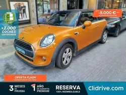 Amarillo Usado 2017 Mini One Cabriolet Descapotable | 13.590 € (Precio justo)