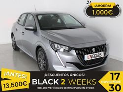 Gris Usado 2021 Peugeot 208 Business-Line Utilitario | 12.500 € (Precio justo)