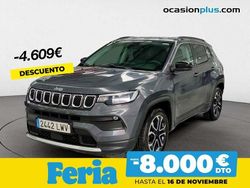 Gris Usado 2022 Jeep Compass Limited SUV | 18.250 € (Buen precio)