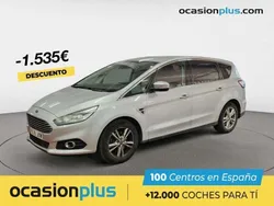 Gris Usado 2017 Ford S-MAX Titanium Monovolumen | 16.500 € (Precio justo)