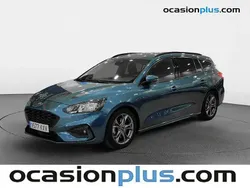 Azul Usado 2019 Ford Focus ST-Line Monovolumen | 16.355 € (Precio justo)