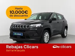 Negro Usado 2024 Jeep Compass Longitude SUV | 30.990 € (Precio justo)