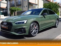 Verde Usado 2021 Audi A5 S-Line Coupe | 50.990 €