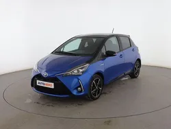 Azul Usado 2017 Toyota Yaris Hybrid Advance Utilitario | 13.799 € (Un poco caro)