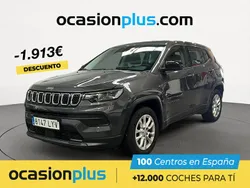 Gris Usado 2022 Jeep Compass Longitude SUV | 20.490 € (Precio justo)