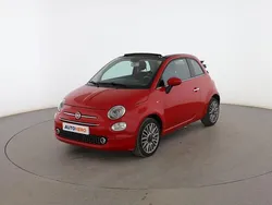 Rojo Usado 2019 Fiat 500C Lounge Descapotable | 12.099 € (Un poco caro)