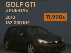Negro Usado 2009 VW Golf VI GTI Utilitario | 11.990 € (Buen precio)