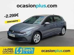 Gris Usado 2022 VW Golf VIII Life | 24.490 € (Precio justo)
