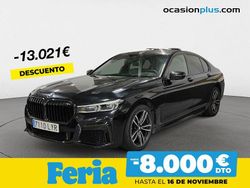 Negro Usado 2022 BMW 740 Berlina | 55.990 € (Precio justo)