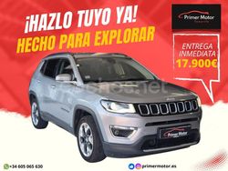 Gris / plata Usado 2018 Jeep Compass Limited SUV | 17.900 € (Precio justo)