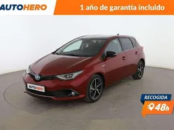 Rojo Usado 2017 Toyota Auris Hybrid Active Berlina | 15.999 € (Precio justo)