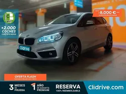 Gris Usado 2016 BMW 218 Active Tourer Monovolumen | 12.190 € (Precio justo)