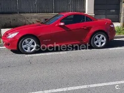 Rojo Usado 2007 Mercedes SLK200 Descapotable | 12.400 € (Precio justo)