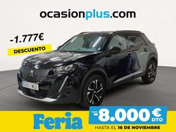 Negro Usado 2023 Peugeot 2008 Allure SUV | 15.590 € (Precio justo)